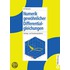 Numerik gewöhnlicher Differentialgleichungen
