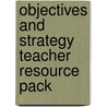 Objectives And Strategy Teacher Resource Pack door Gwen Coates