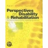 Perspectives On Disability And Rehabilitation by Karen Whalley Hammell