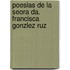 Poesias de La Seora Da. Francisca Gonzlez Ruz