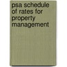 Psa Schedule Of Rates For Property Management by Carillion