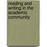 Reading and Writing in the Academic Community by Mary Lynch Kennedy