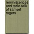 Reminiscences And Table-Talk Of Samuel Rogers