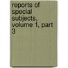 Reports Of Special Subjects, Volume 1, Part 3 door Survey Kentucky Geolog