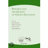 Research And The Quality Of Science Education door K. Boersma