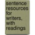 Sentence Resources For Writers, With Readings