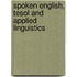Spoken English, Tesol And Applied Linguistics