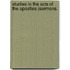 Studies in the Acts of the Apostles (Sermons.