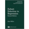 Subset Selection in Regression, Second Editon door Miller Miller