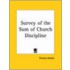Survey Of The Sum Of Church Discipline (1648)