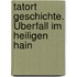 Tatort Geschichte. Überfall im Heiligen Hain