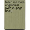 Teach Me More English/esl [with 20-page Book] door Judy Mahoney