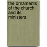 The Ornaments Of The Church And Its Ministers door of England. Province of Canterbury. Co