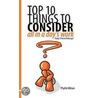 Top 10 Things to Consider All in a Day's Work by Phyllis Wilson