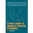 User's Guide To Measure Theoretic Probability