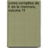 Uvres Compltes de F. de La Mennais, Volume 11