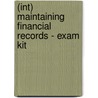 (Int) Maintaining Financial Records - Exam Kit door Onbekend