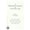 A Philosophical Companion To First-Order Logic door R.I.G. Hughes