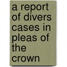 A Report Of Divers Cases In Pleas Of The Crown by John Kelyng