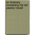 An Itinerary Containing His Ten Yeeres Travell