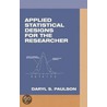 Applied Statistical Designs for the Researcher door Daryl S. Paulson