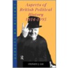 Aspects of British Political History 1914-1995 door Stephen J. Lee