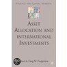 Asset Allocation And International Investments door Greg N. Gregoriou