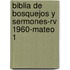 Biblia De Bosquejos Y Sermones-rv 1960-mateo 1