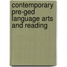Contemporary Pre-ged Language Arts And Reading door Onbekend