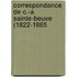 Correspondance de C.-A Sainte-Beuve (1822-1865