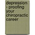 Depression - Proofing Your Chiropractic Career