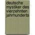 Deutsche Mystiker Des Vierzehnten Jahrhunderts