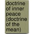 Doctrine Of Inner Peace (Doctrine Of The Mean)