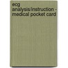 Ecg Analysis/Instruction - Medical Pocket Card door Verlag Hawelka