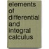 Elements of Differential and Integral Calculus