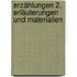 Erzählungen 2. Erläuterungen und Materialien