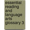 Essential Reading And Language Arts Glossary 3 door Red Brick Learning