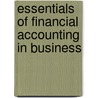 Essentials Of Financial Accounting In Business door Roger Hussey