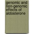 Genomic and Non-Genomic Effects of Aldosterone