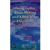 Geographic Data Mining and Knowledge Discovery door H. Miller