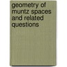 Geometry Of Muntz Spaces And Related Questions door Wolfgang Lusky