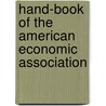 Hand-Book of the American Economic Association door Onbekend