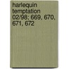 Harlequin Temptation 02/98; 669, 670, 671, 672 door Harlequin Books