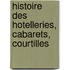 Histoire Des Hotelleries, Cabarets, Courtilles