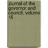 Journal Of The Governor And Council, Volume 15