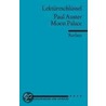 Lektüreschlüssel zu Paul Auster: Moon Palace by Paul Auster