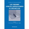 Lie Theory And Its Applications In Physics Iii by Unknown