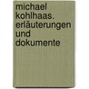 Michael Kohlhaas. Erläuterungen und Dokumente by Heinrich von von Kleist