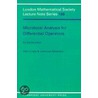 Microlocal Analysis For Differential Operators door Johannes Sjostrand