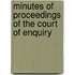 Minutes Of Proceedings Of The Court Of Enquiry